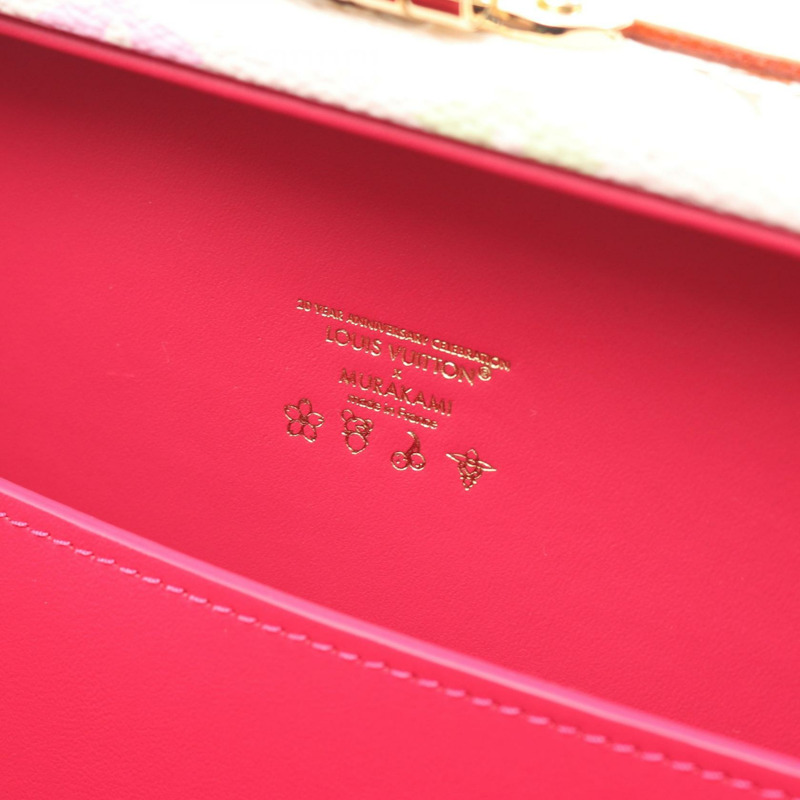 路易威登 LV ™ Petite Valise 單肩手提包 M13125 Monogram Multi 白色-3