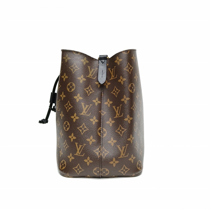 LOUIS VUITTON NÉONOÉ水桶包中號黑色老花PVC金扣肩背包2018-1