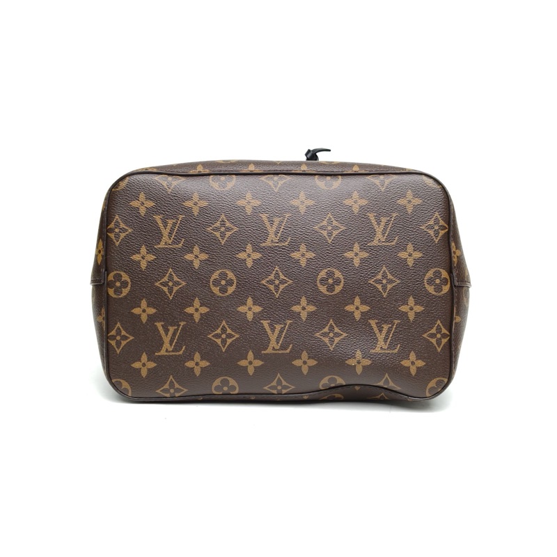 LOUIS VUITTON NÉONOÉ水桶包中號黑色老花PVC金扣肩背包2018-3