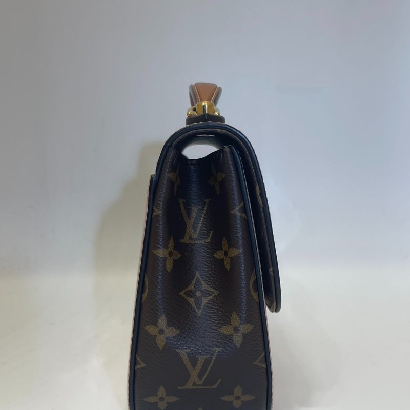 LV 粉紅色Cherrywoo系列 漆皮肩背包21×17×8cm 98新配件塵袋-2