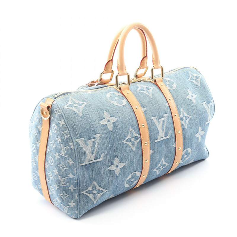 路易威登 LV Remix Keepall Bandouliere 45 手提包 M24315 Monogram 牛仔布 LV-1