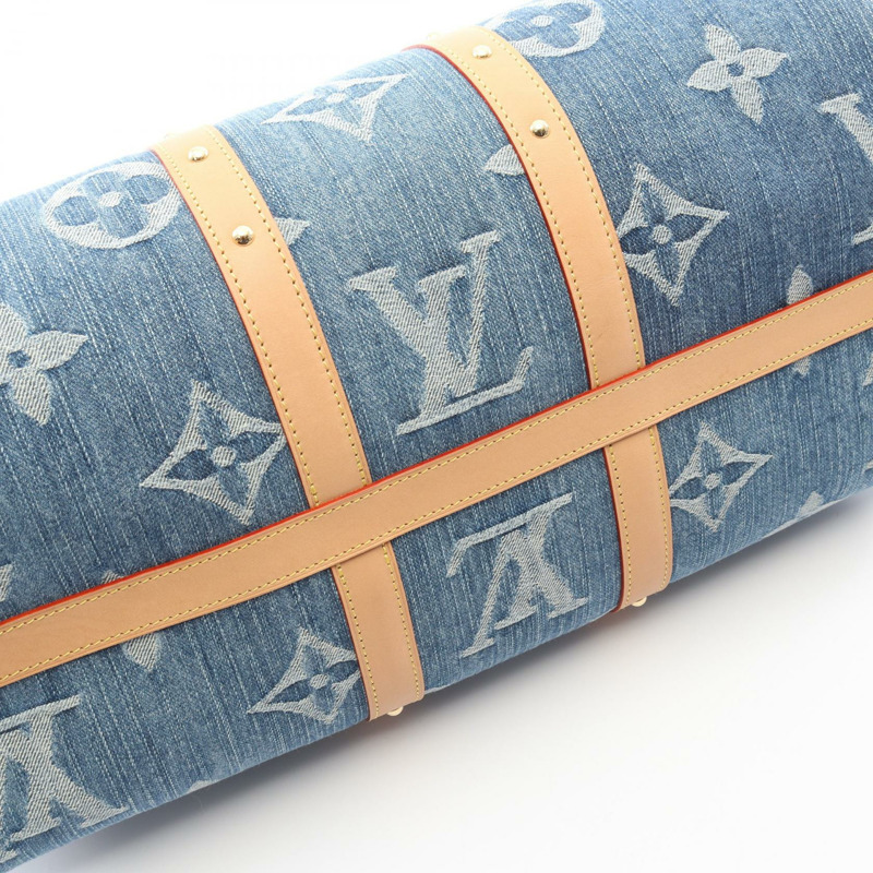 路易威登 LV Remix Keepall Bandouliere 45 手提包 M24315 Monogram 牛仔布 LV-4