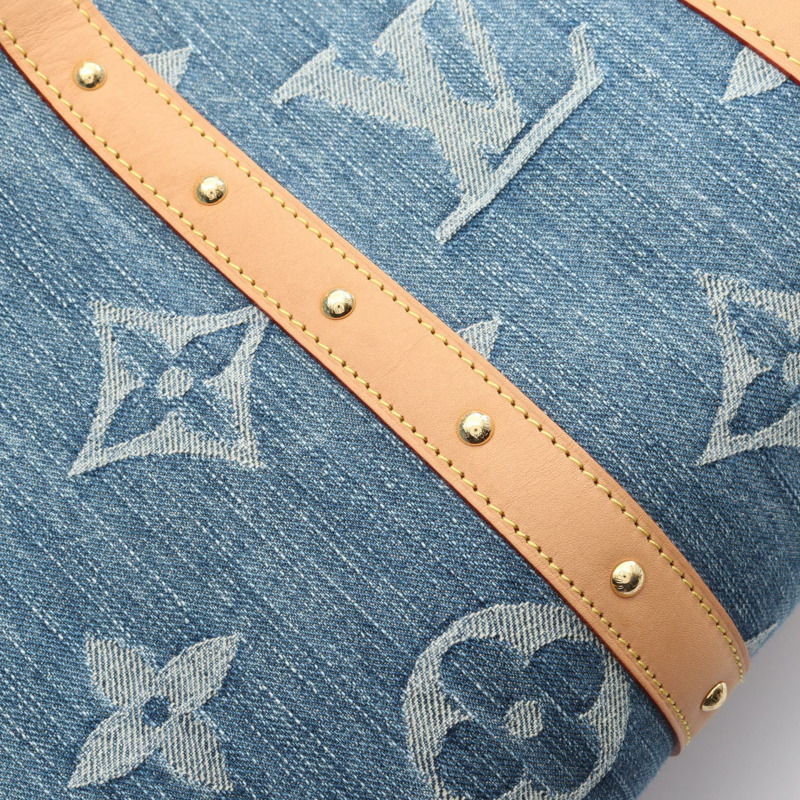 路易威登 LV Remix Keepall Bandouliere 45 手提包 M24315 Monogram 牛仔布 LV-5