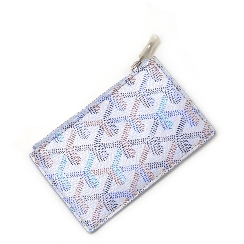 GOYARD 2026限定Bourbon Zipped拉鍊卡包 - 極地藍-1