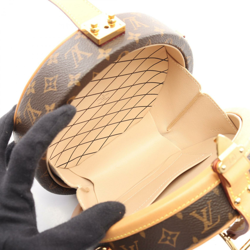 路易威登 Petite Bote Chapeau 單肩手提包 M43514 Monogram 帆布 二手-2