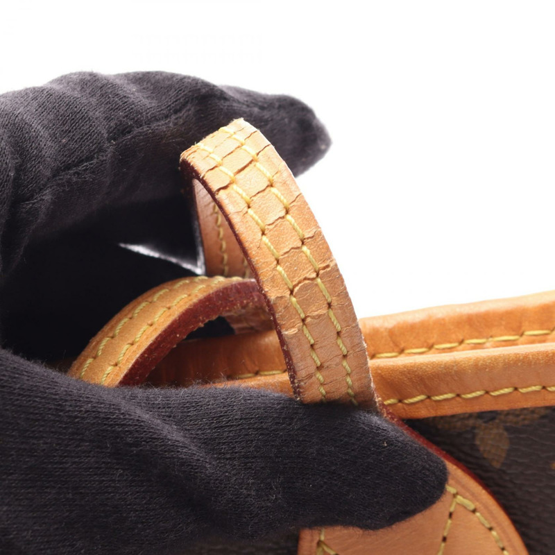 路易威登 Neverfull MM 肩背手提包 M41991 Monogram Bay 棕色 二手 LV-9