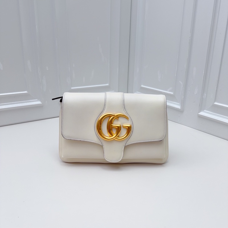 98新 Gucci古馳 象牙白Arli系列-0