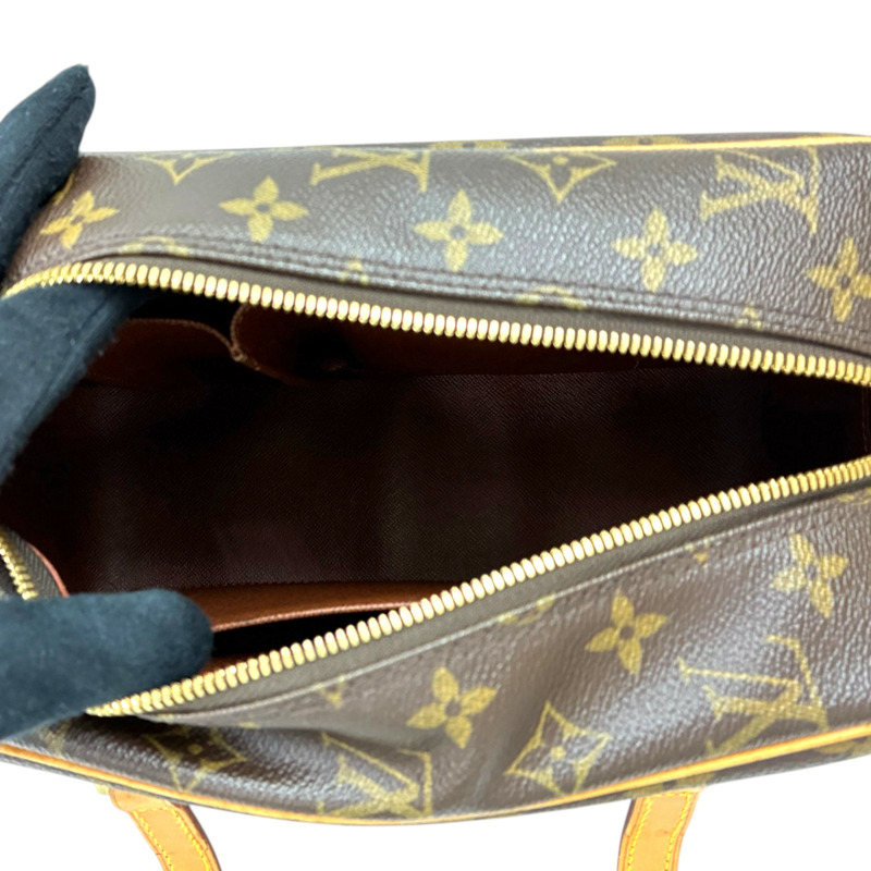 棕色 原花 帆布 Cite MM 肩背包【LOUIS VUITTON LV 路易威登】 M51182-2