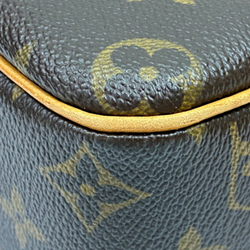 棕色 原花 帆布 Cite MM 肩背包【LOUIS VUITTON LV 路易威登】 M51182-6