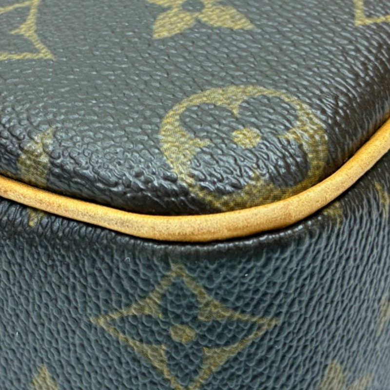 棕色 原花 帆布 Cite MM 肩背包【LOUIS VUITTON LV 路易威登】 M51182-8