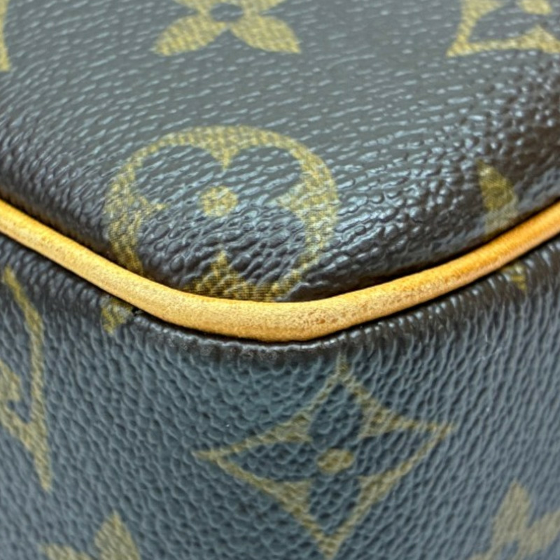 棕色 原花 帆布 Cite MM 肩背包【LOUIS VUITTON LV 路易威登】 M51182-9