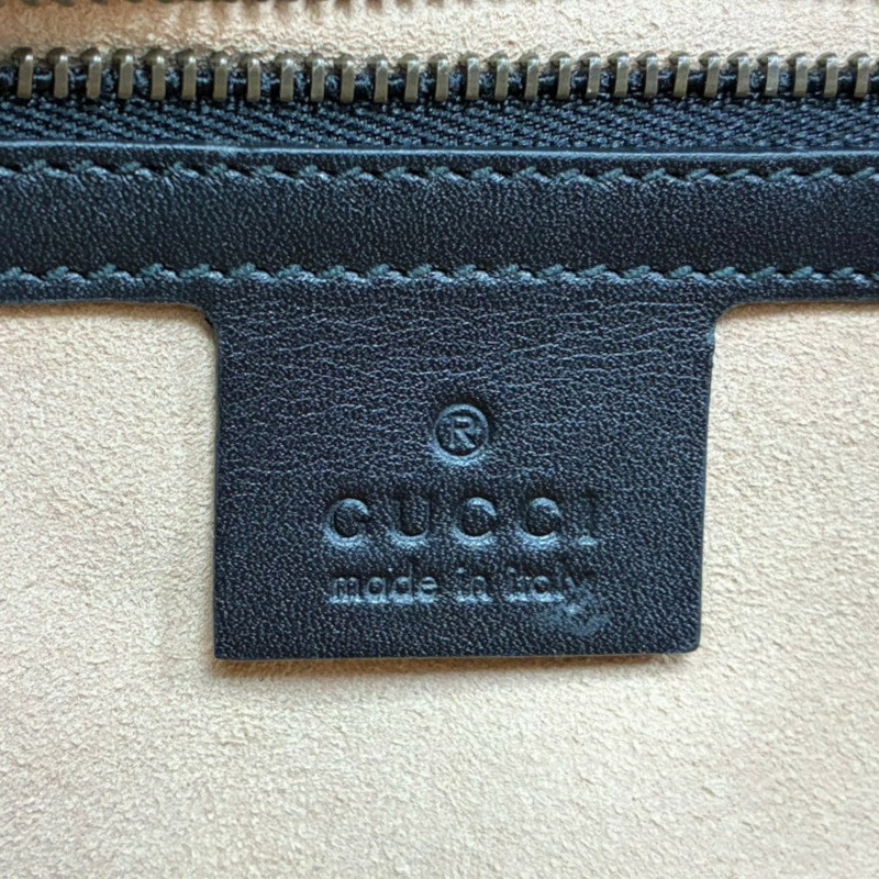 黑色 牛皮 GG Marmont 肩背包【GUCCI 古馳】 443497-3