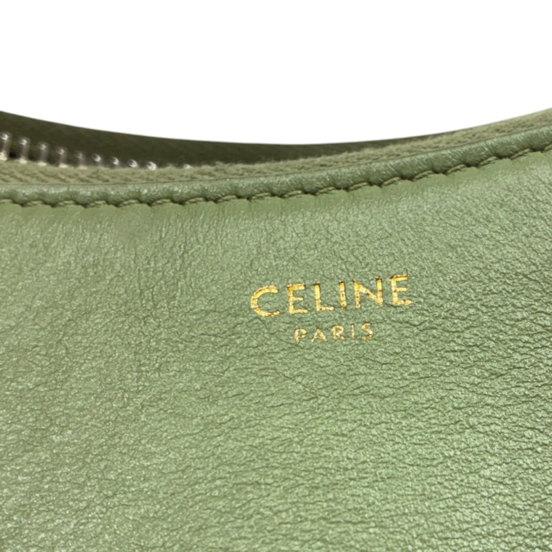綠色 牛皮 Ava 肩背包【CELINE 賽琳】 193953DGQ.31SA-3