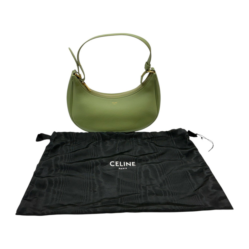 綠色 牛皮 Ava 肩背包【CELINE 賽琳】 193953DGQ.31SA-6