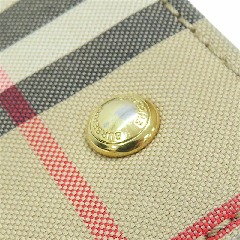 棕色 格紋帆布 Hackberry 肩背包【BURBERRY 巴寶莉】-13