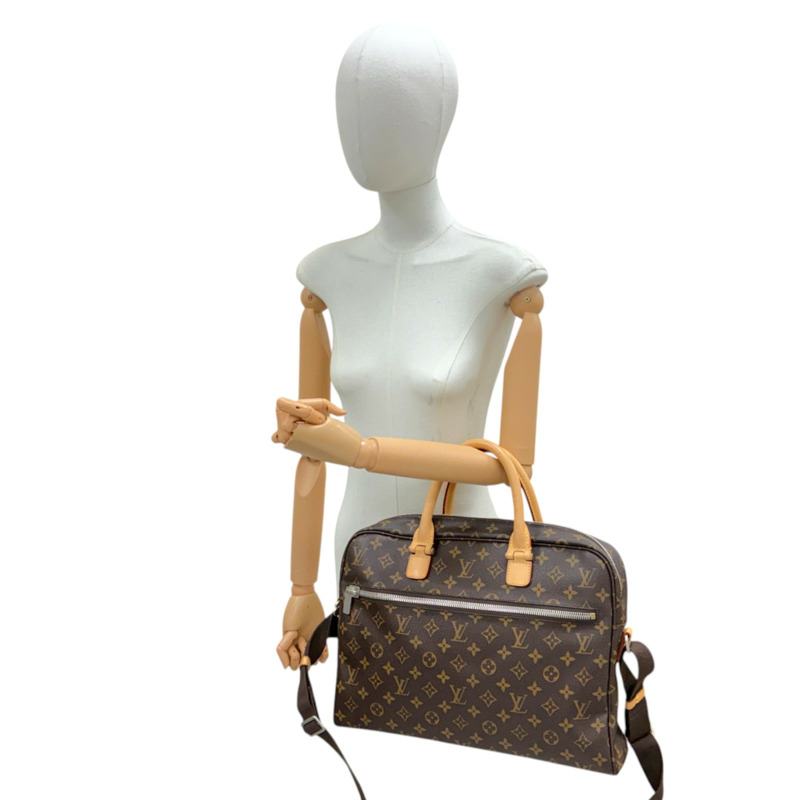 棕色 原花帆布 Horizon 兩用包【LOUIS VUITTON LV 路易威登】 M23219-6