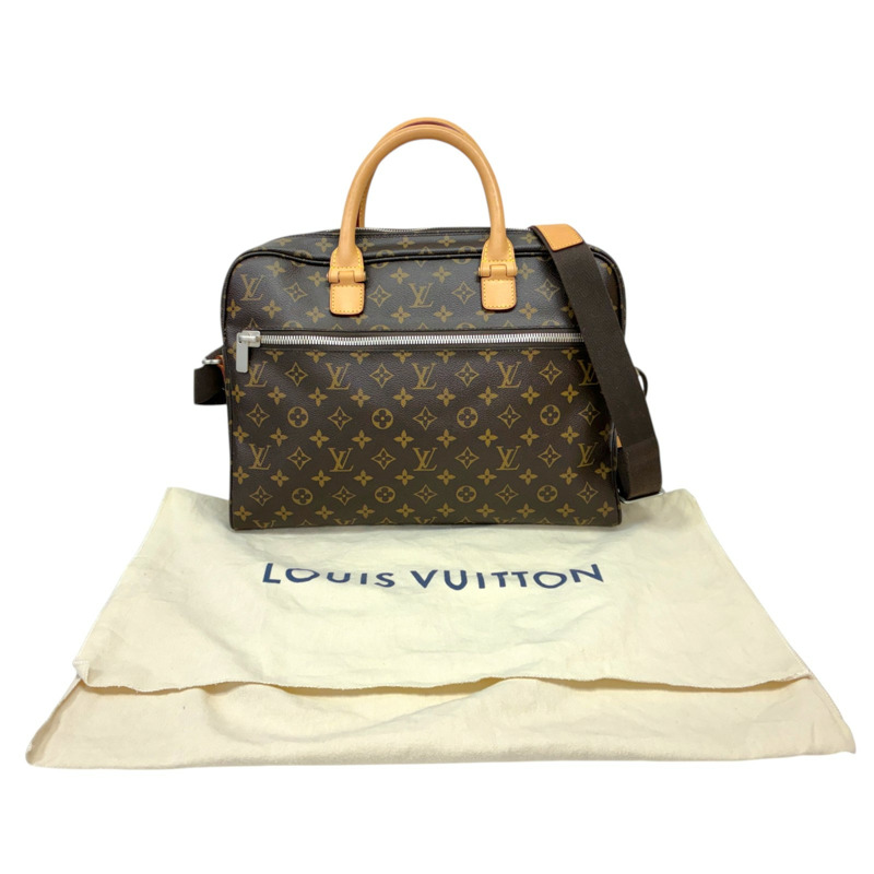 棕色 原花帆布 Horizon 兩用包【LOUIS VUITTON LV 路易威登】 M23219-7