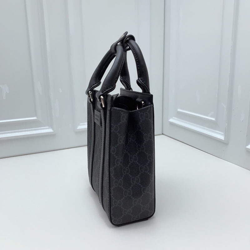 全新 GUCCI 古馳 黑色mini琴譜托特斜挎包-2
