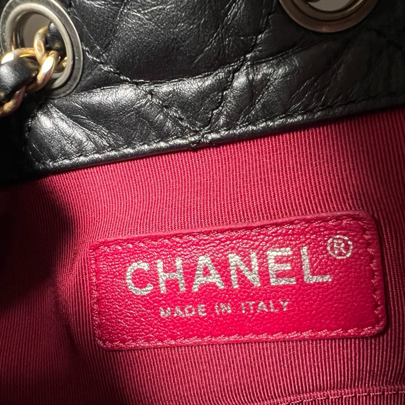 CHANEL 流浪後背包小號 黑 29開-7
