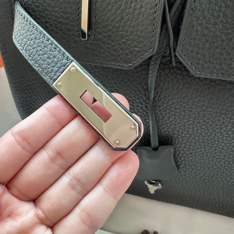 🖤 Hermes Birkin 35 Togo黑銀|超完整大全套自用送禮皆可-7