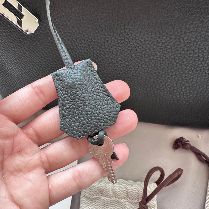 🖤 Hermes Birkin 35 Togo黑銀|超完整大全套自用送禮皆可-8