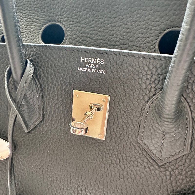 🖤 Hermes Birkin 35 Togo黑銀|超完整大全套自用送禮皆可-9