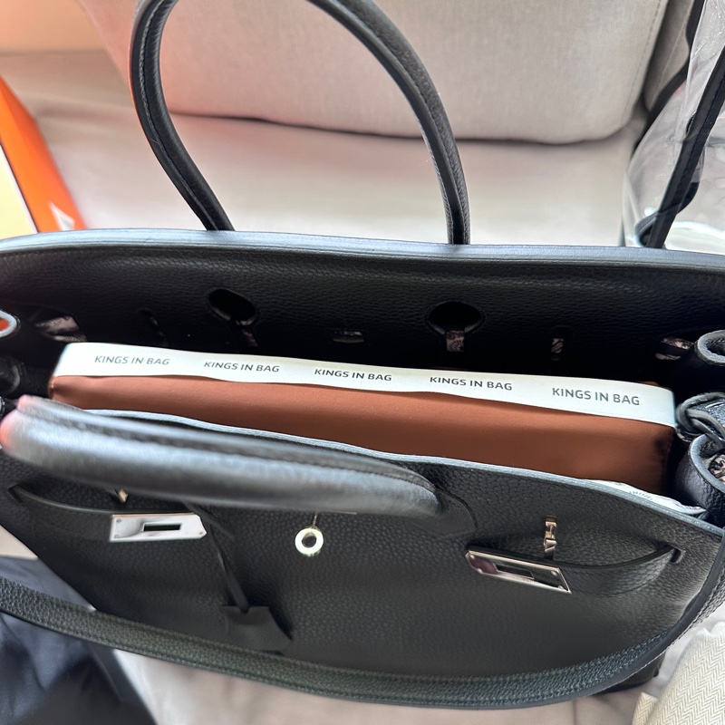 🖤 Hermes Birkin 35 Togo黑銀|超完整大全套自用送禮皆可-16