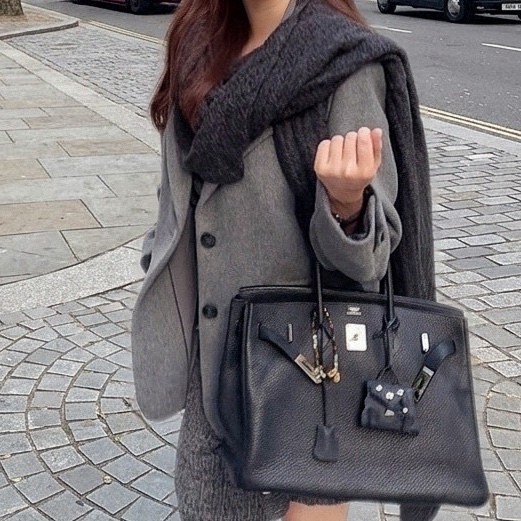 🖤 Hermes Birkin 35 Togo黑銀|超完整大全套自用送禮皆可-5