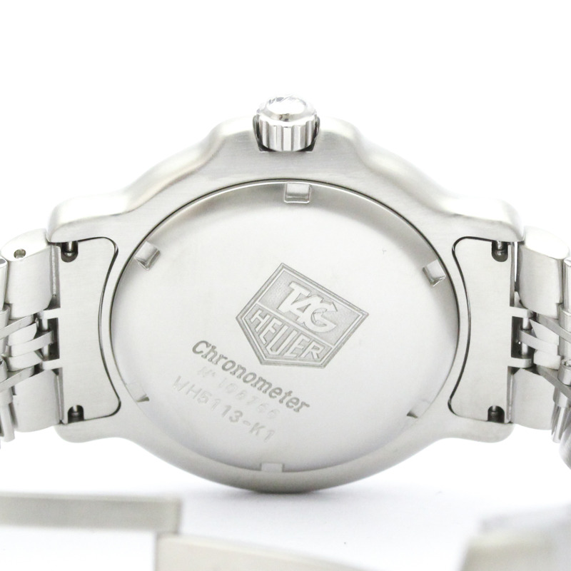 TAG HEUER 6000 天文台認證精鋼自動男士腕錶 WH5113 拋光-5