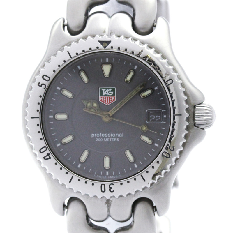 TAG HEUER Sel Professional 200米石英中型腕錶 WG1213 拋光-0