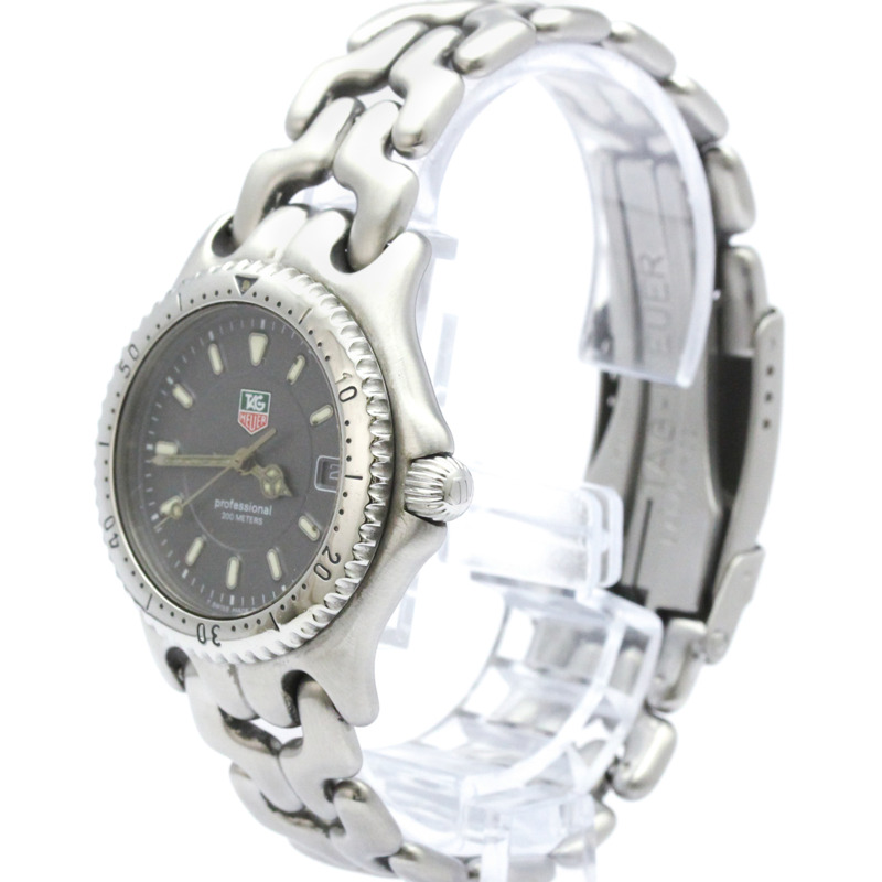 TAG HEUER Sel Professional 200米石英中型腕錶 WG1213 拋光-1