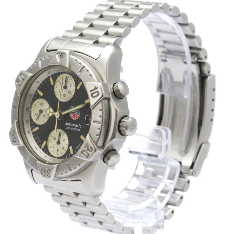TAG HEUER 豪雅計時潛水錶 精鋼自動男士腕錶 740.306-1