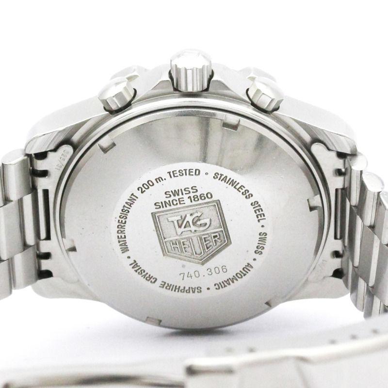 TAG HEUER 豪雅計時潛水錶 精鋼自動男士腕錶 740.306-5