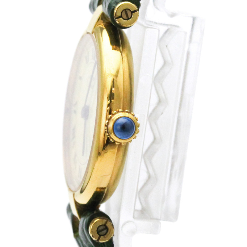 卡地亞 Must Vendome 鍍金石英女士腕錶 590004-3