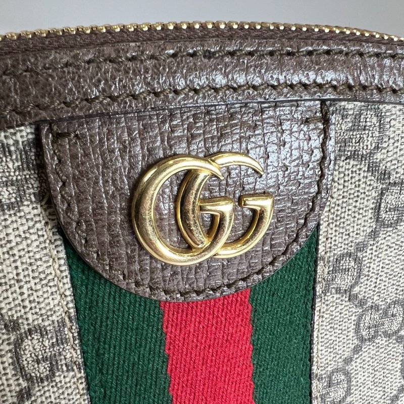 GUCCI 499621 老花貝殼包-6