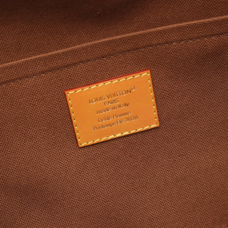 路易威登 Takeout 斜背包 M28113 Monogram 帆布皮革二手-3