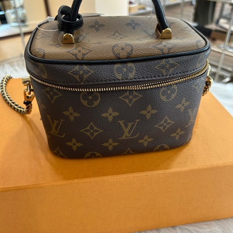 LV vanityPM 化妝 斜背包