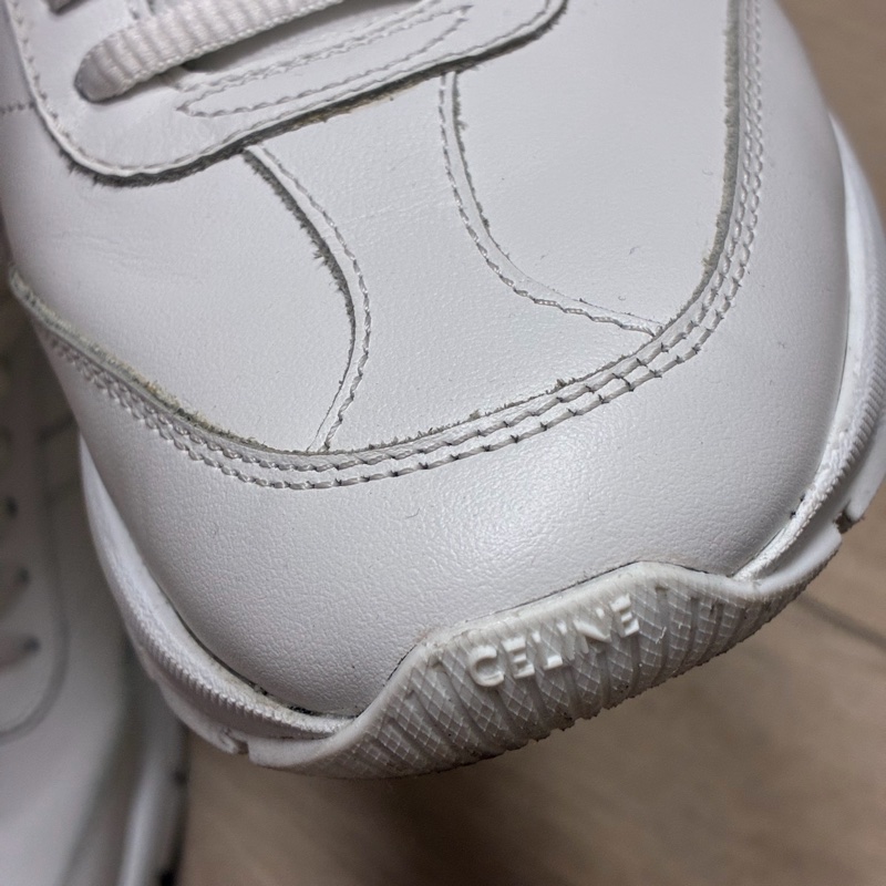 Celine 白色運動鞋 黑白配 C字母+凱旋門-6