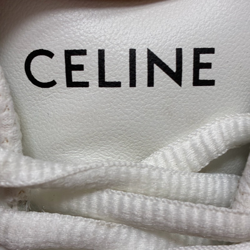 Celine 白色運動鞋 黑白配 C字母+凱旋門-7