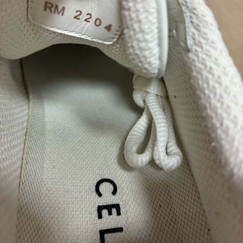 Celine 白色運動鞋 黑白配 C字母+凱旋門-17