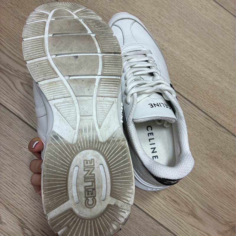 Celine 白色運動鞋 黑白配 C字母+凱旋門-20