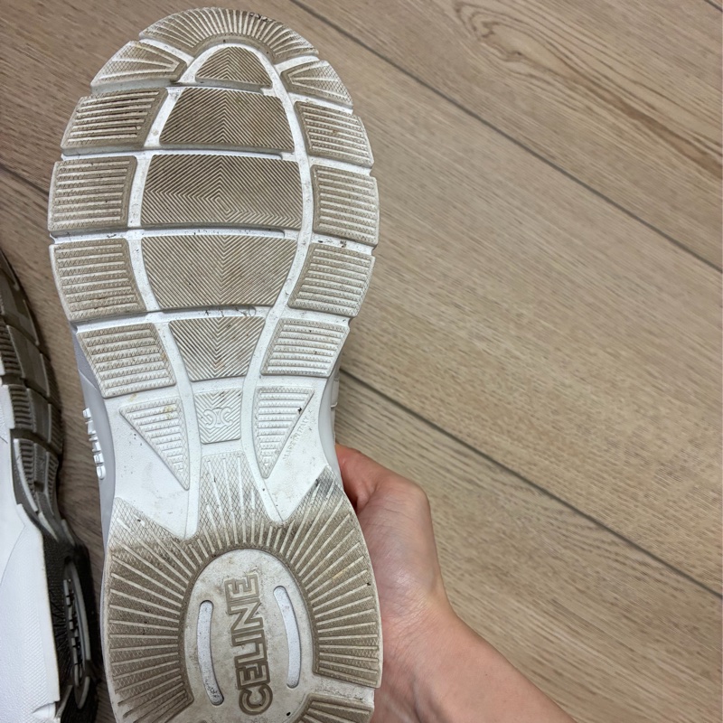 Celine 白色運動鞋 黑白配 C字母+凱旋門-21