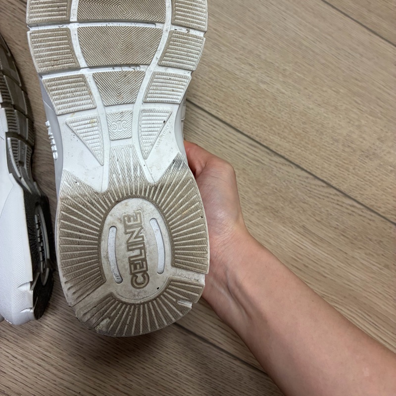 Celine 白色運動鞋 黑白配 C字母+凱旋門-31