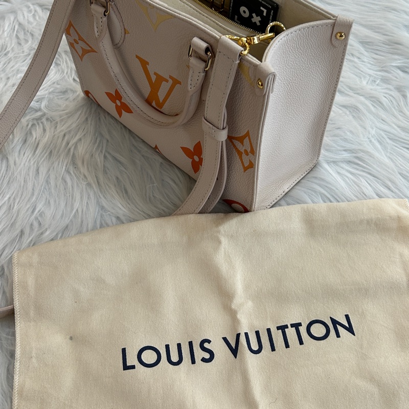 LV on the go mm 漸層款 兩用包-6