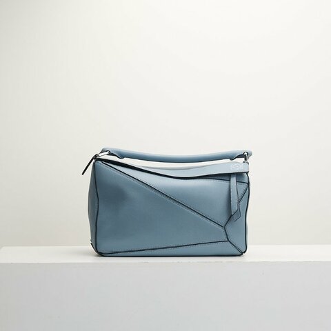 二手Loewe puzzle 中號霧霾藍