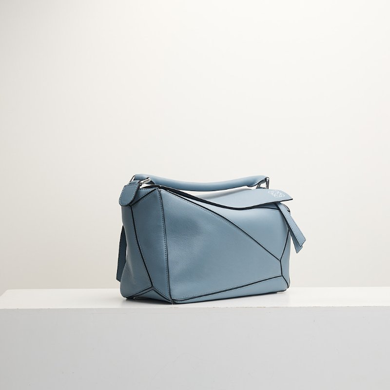二手Loewe puzzle 中號霧霾藍-1