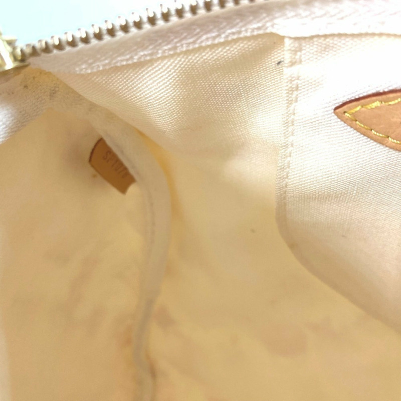 路易威登 M95751 Monogram Watercolor Speedy 30 迷你波士頓包 女士白色-11
