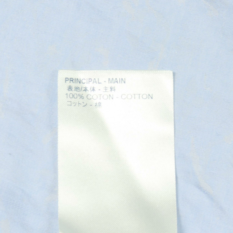 路易威登 Monogram 花卉襯衫 RM201Q THJ HIS41S 純棉藍色二手男款 #4L-3