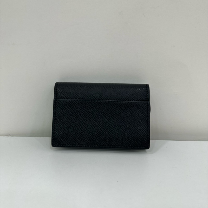 DIOR/迪奧黑金短版馬鞍零錢包-1