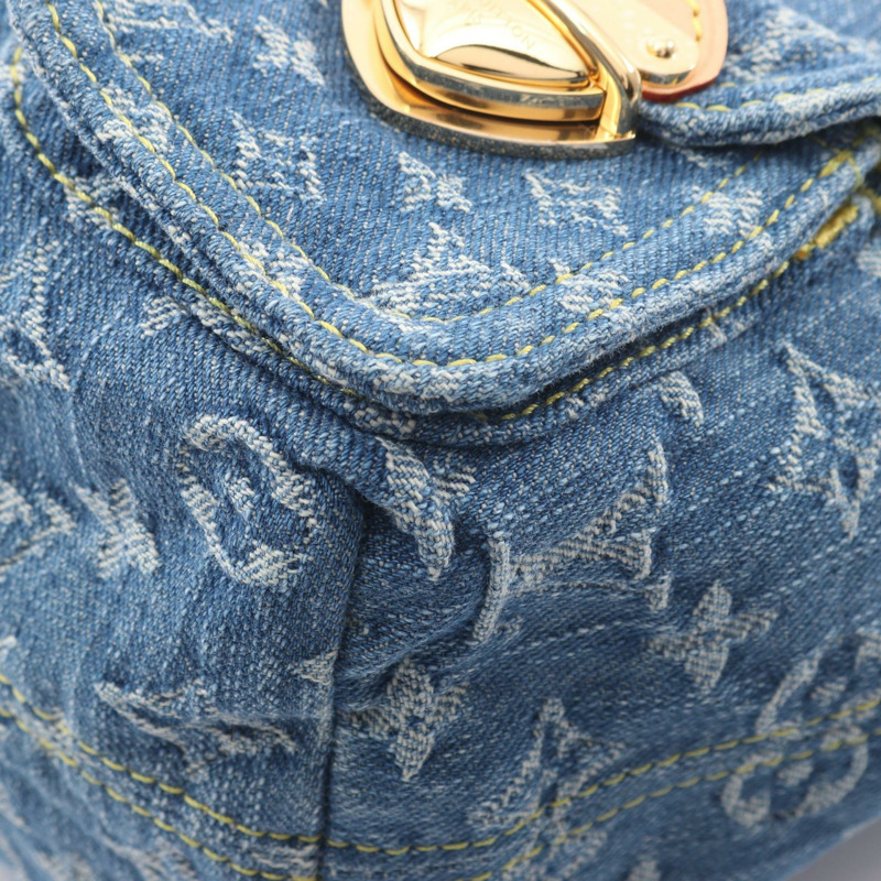 路易威登 Venice 雙肩包 M46836 Monogram 牛仔藍 二手 女款 LV-4